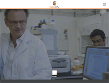 Tablet Screenshot of gelion.com